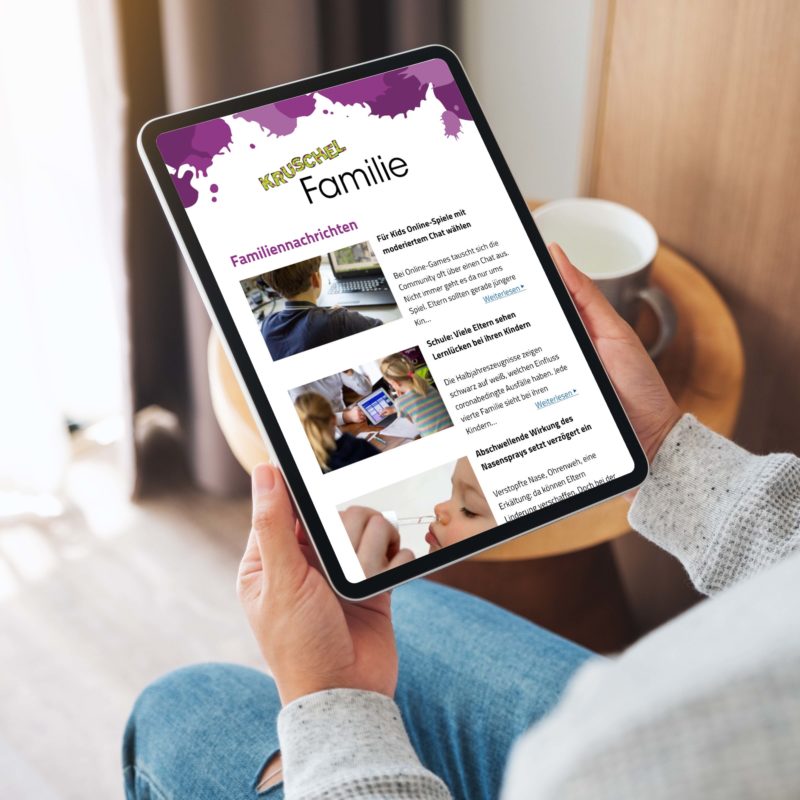 Der neue Familiennewsletter "Kruschel Familie" ist da!