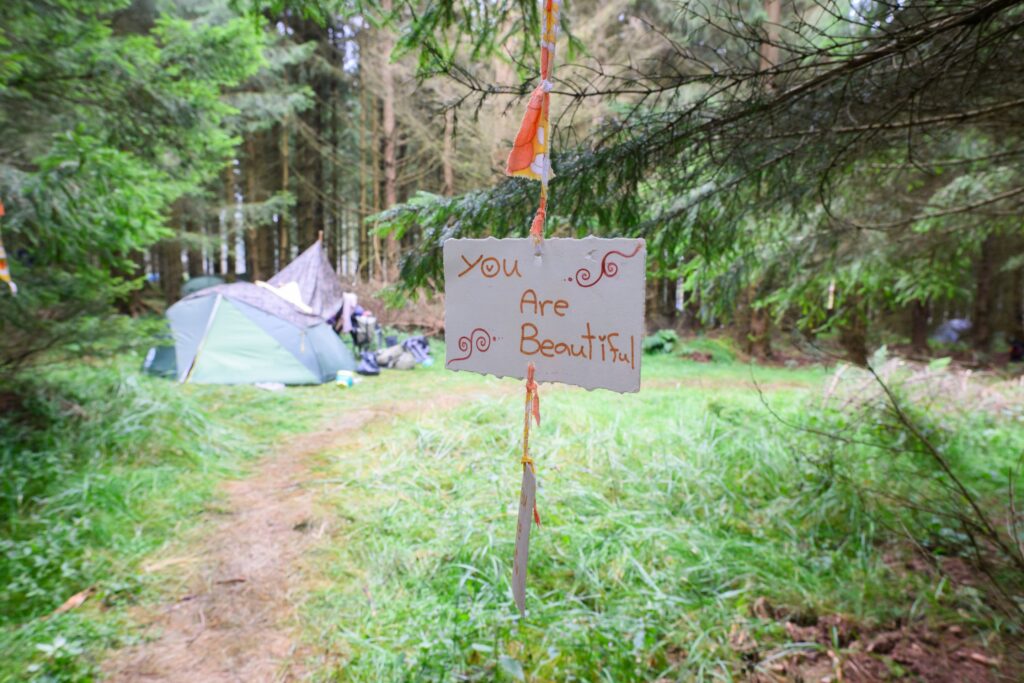 Illegales Zeltlager der «Rainbow Family»