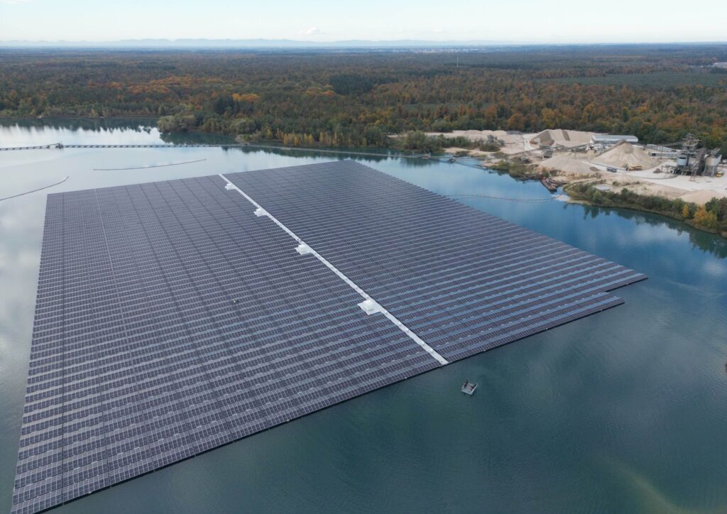 Einweihung Deutschlands derzeit größter schwimmende PV-Anlage