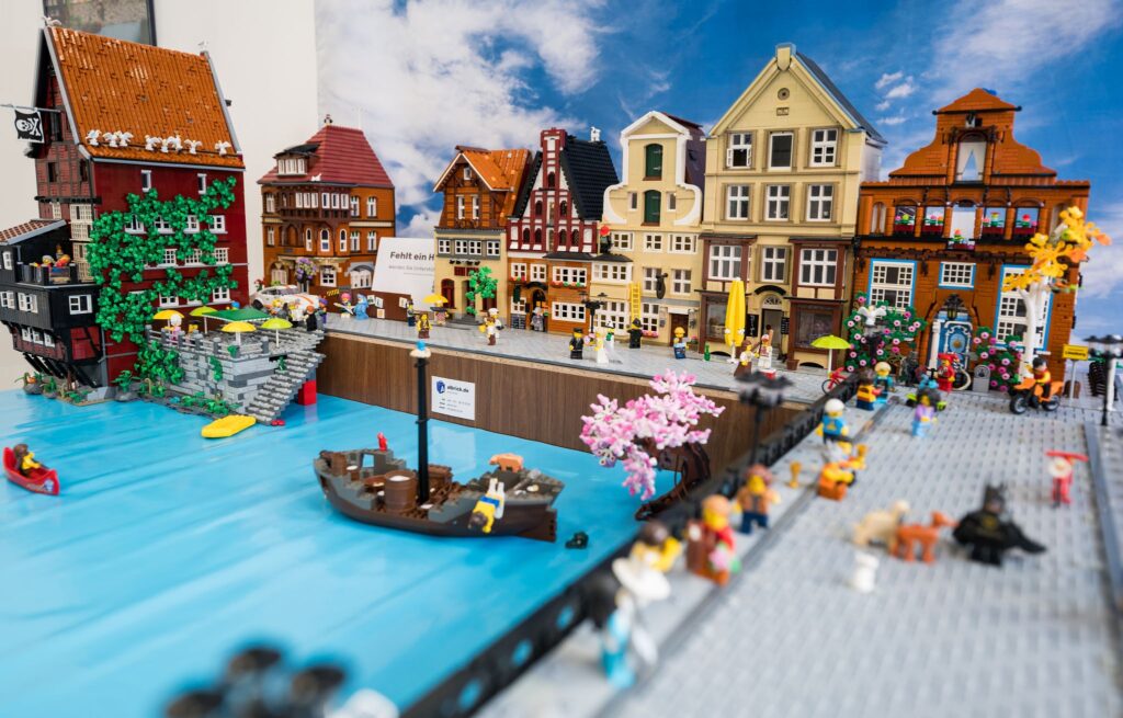 Lüneburger Rathaus aus Legosteinen