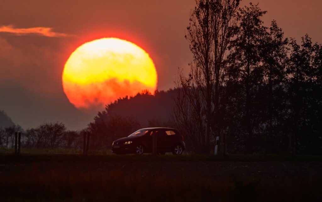 Sonnenaufgang in Brandenburg