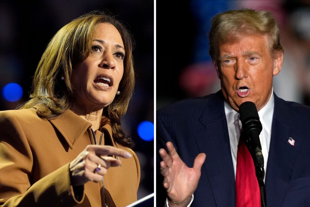 Wahlen in den USA - Harris Trump