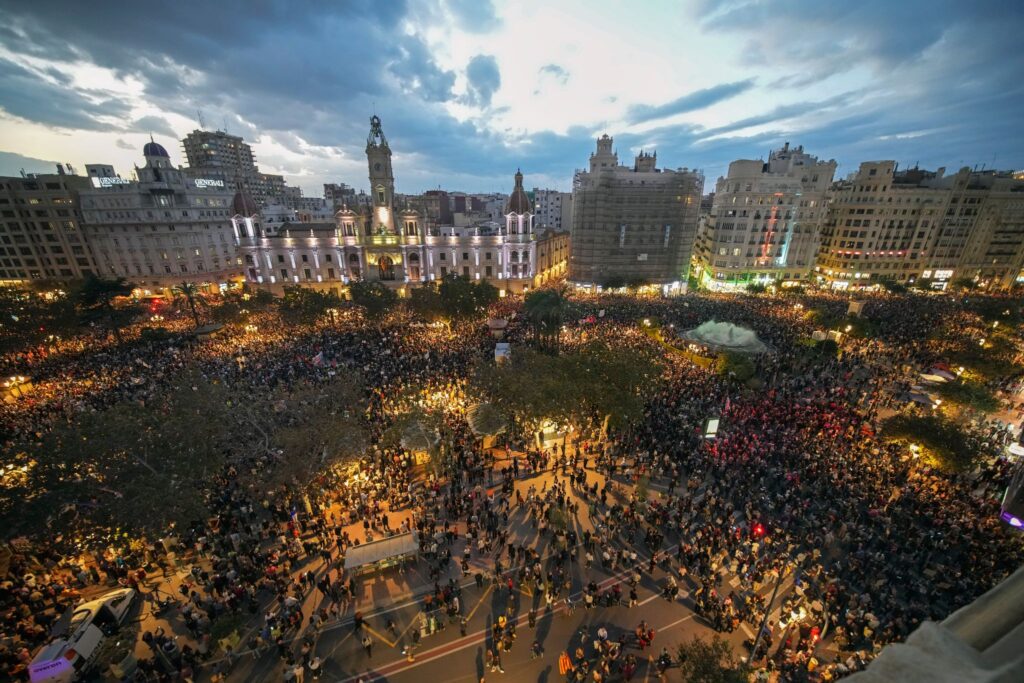 Nach den Überschwemmungen in Spanien