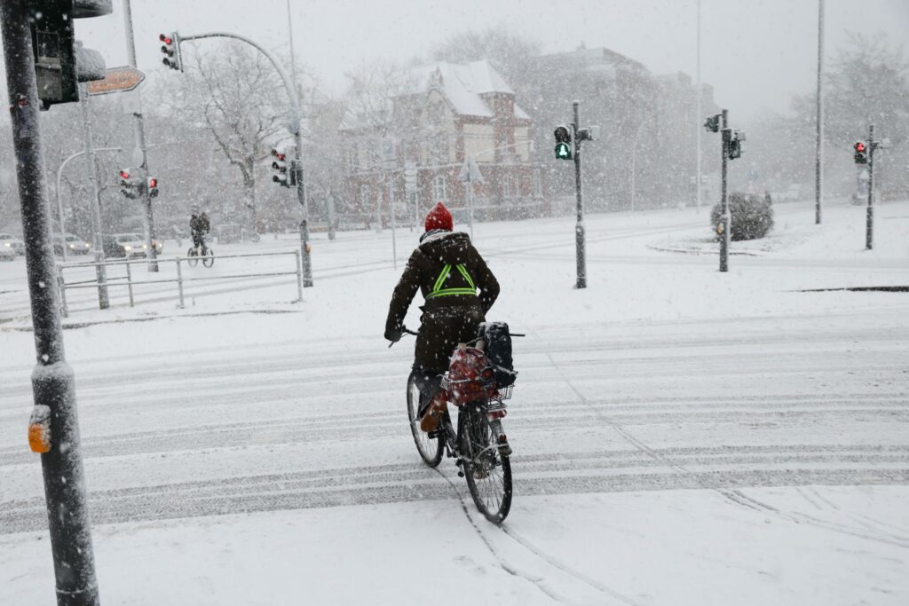 Schnee in Hamburg