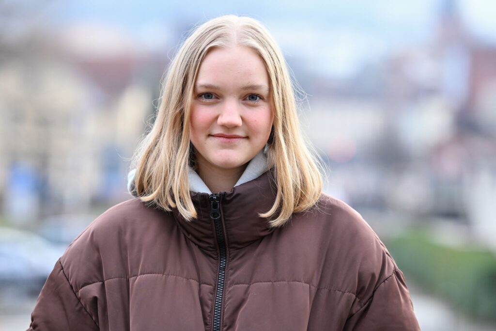 Jungwählerin Sarah Dowidat