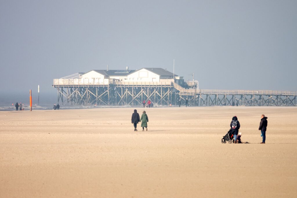 Schönes Wetter in St. Peter Ording