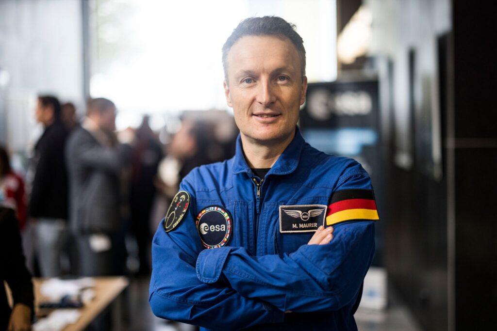 Astronaut Matthias Maurer