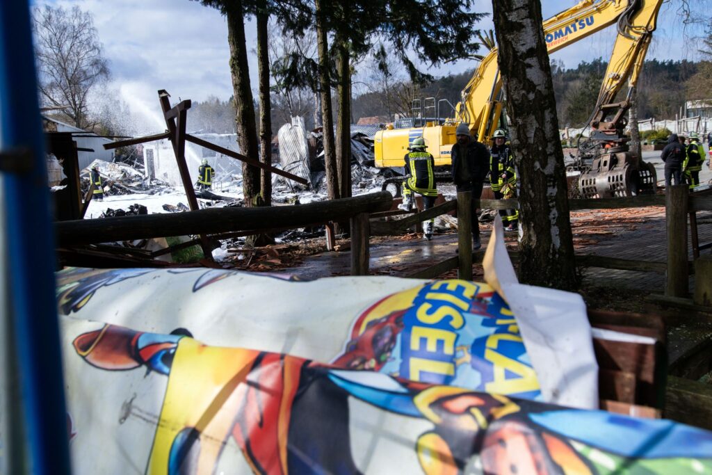 Brand im Freizeit-Land Geiselwind