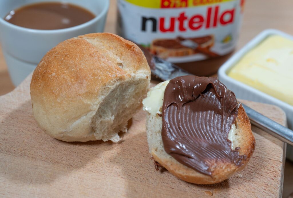 Nutella-Brot
