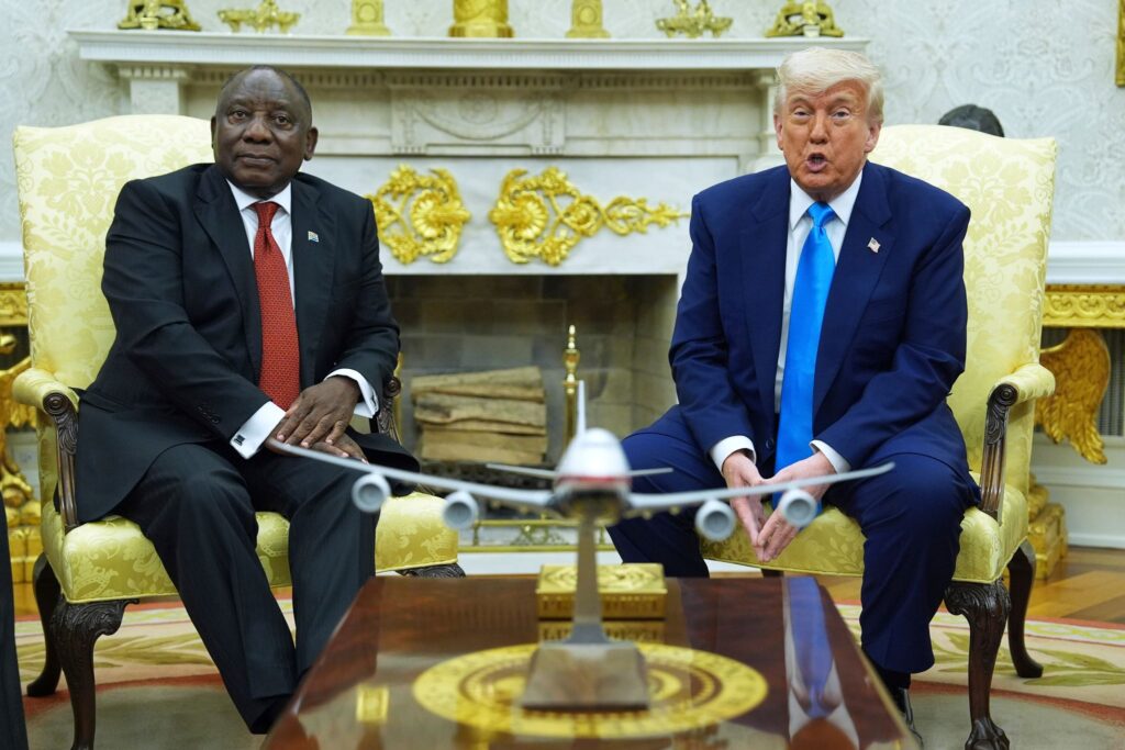 Südafrikas Präsident Ramaphosa in Washington