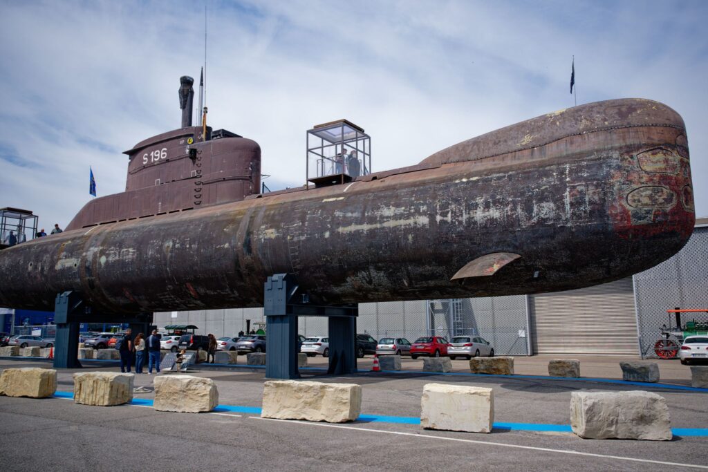 Marine U-Boot U17 öffnet für Besucher