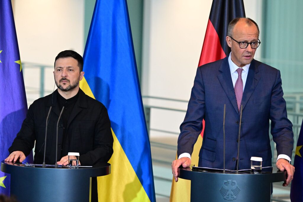 Ukrainischer Präsident Selenskyj in Berlin