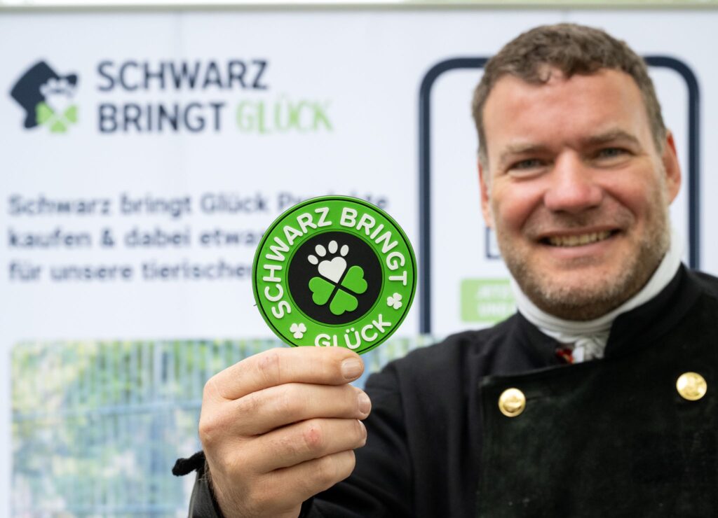 Fotoaktion «Schwarz bringt Glück»