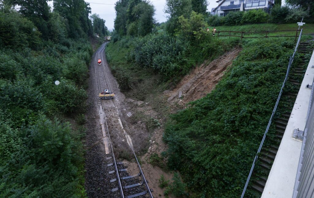 Zugunglück in Baden-Württemberg