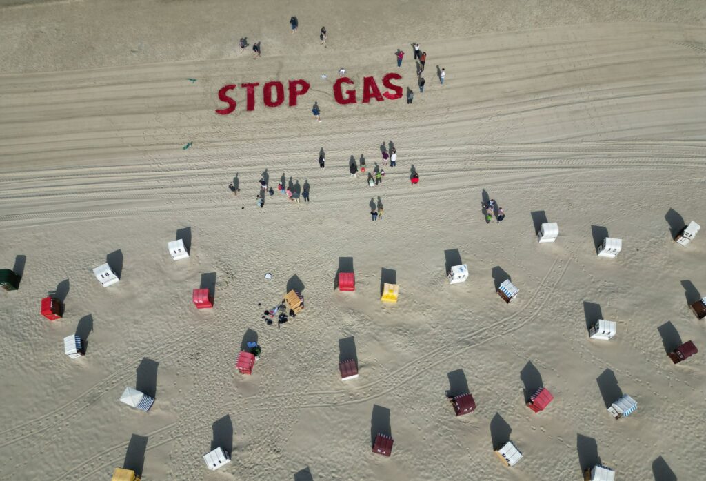Fridays for Future demonstriert auf Borkum