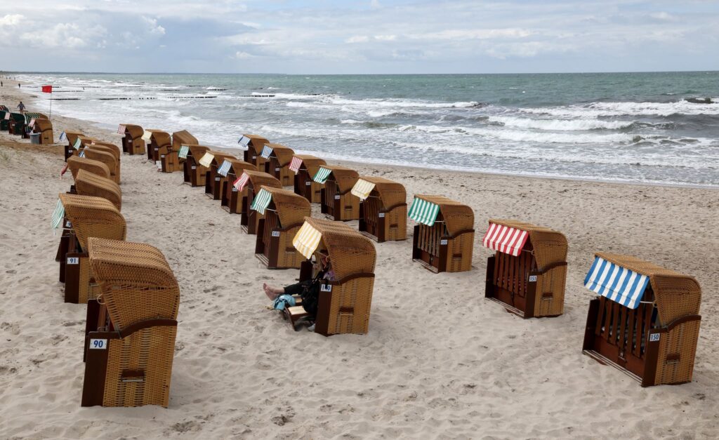 Kein Strandwetter an der Ostsee