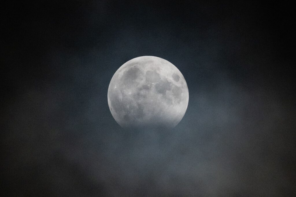 Partielle Mondfinsternis - Berlin