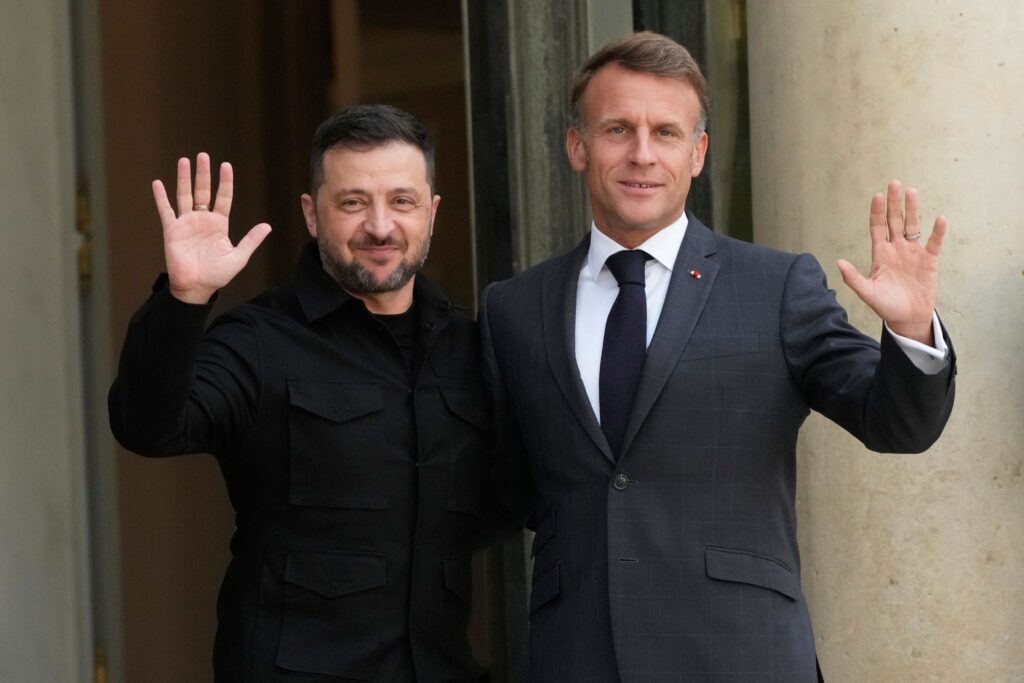 Ukrainischer Präsident Selenskyj in Paris