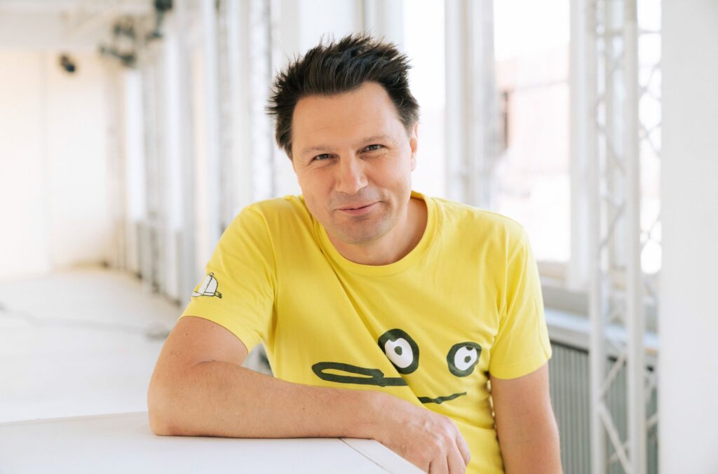 Portrait von Moderator André Gatzke
