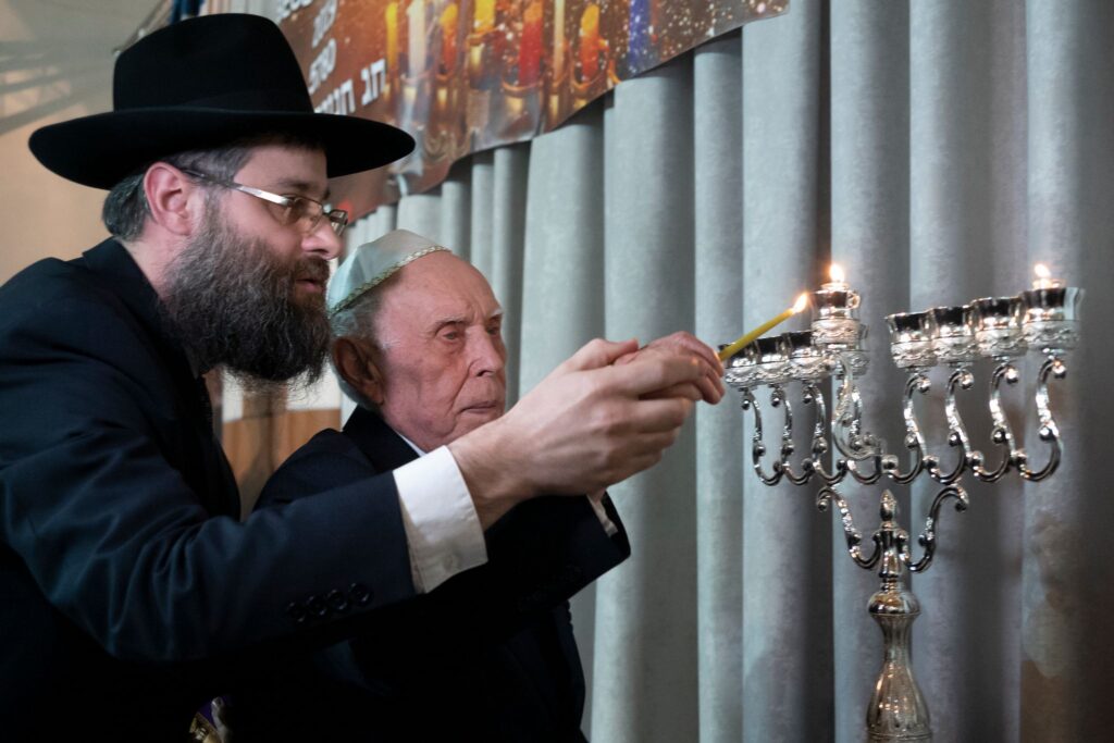 Chanukka-Feier in Russland