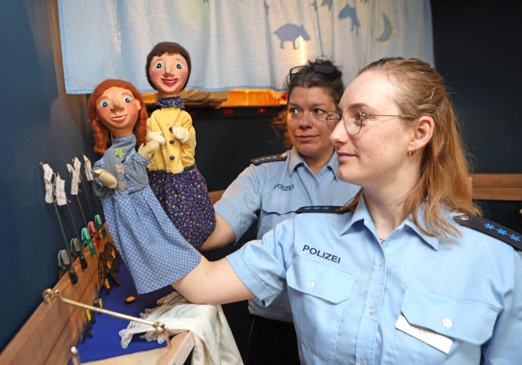 Puppenbühne der Polizei