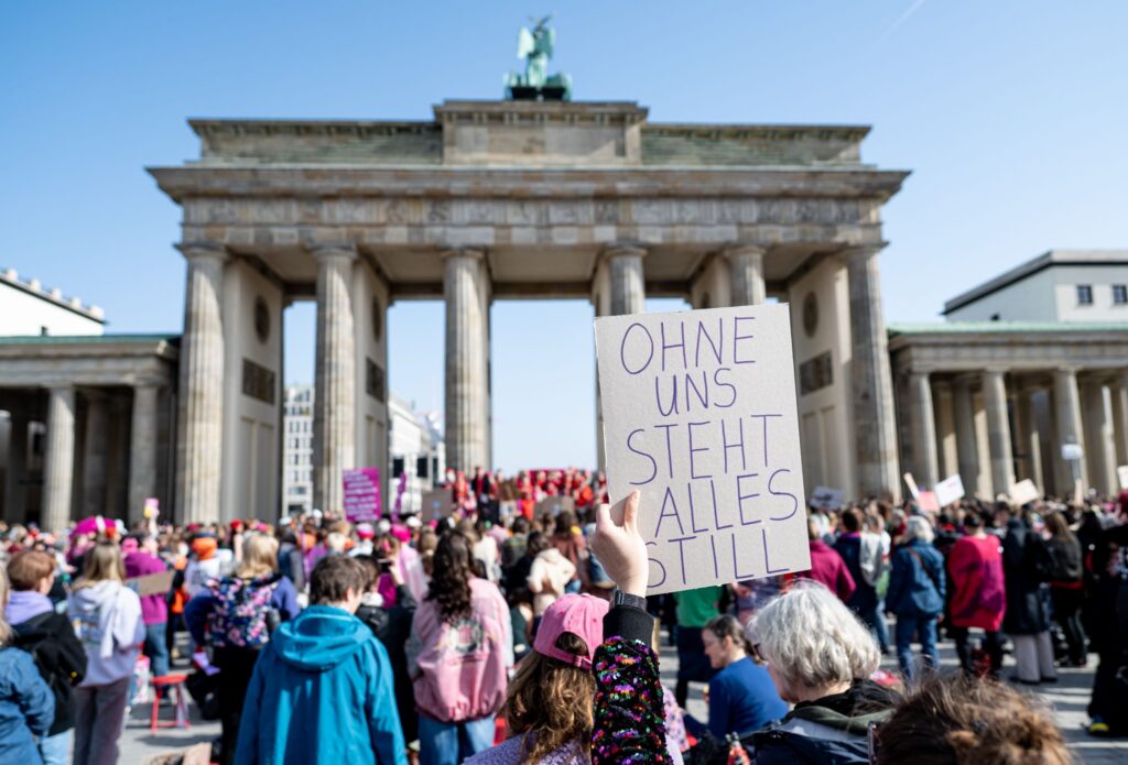 Weltweiten Frauen-Generalstreik - Berlin