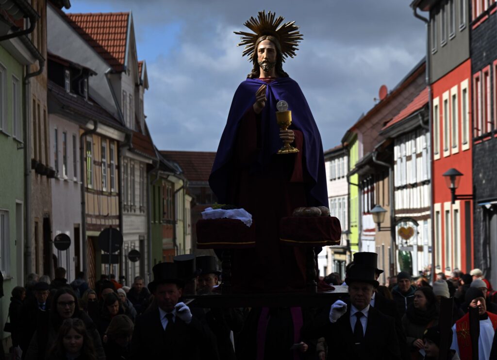 Palmsonntagsprozession im Eichsfeld