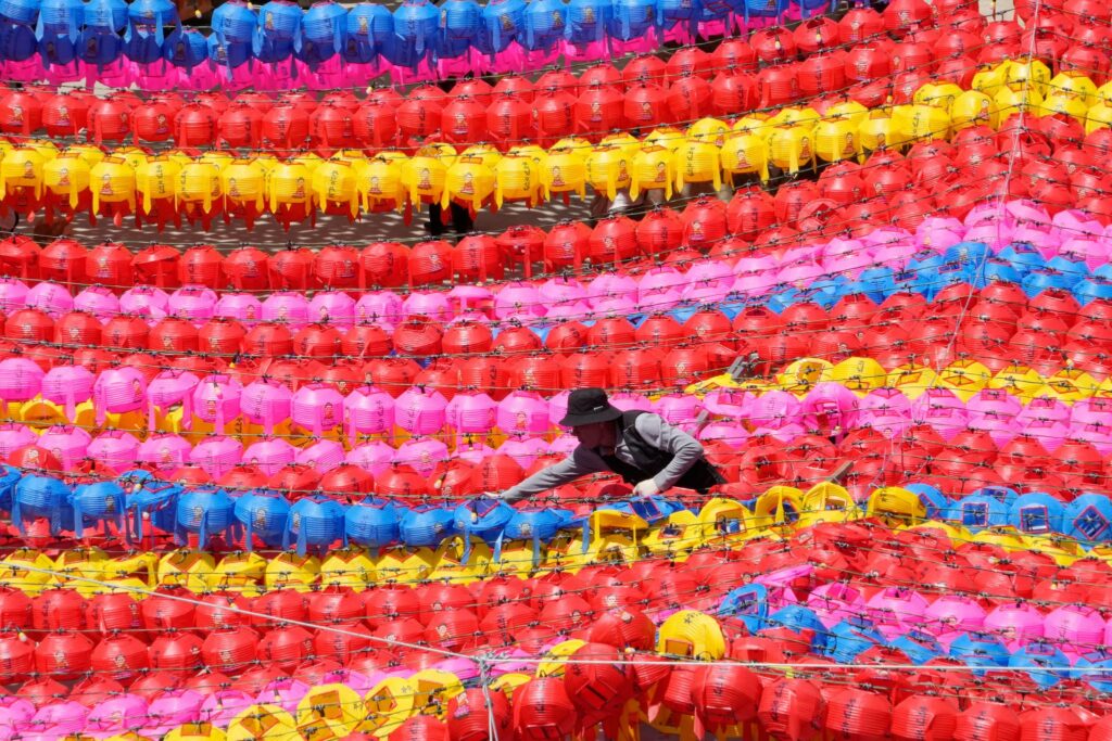 Feierlichkeiten zu Buddhas Geburtstag