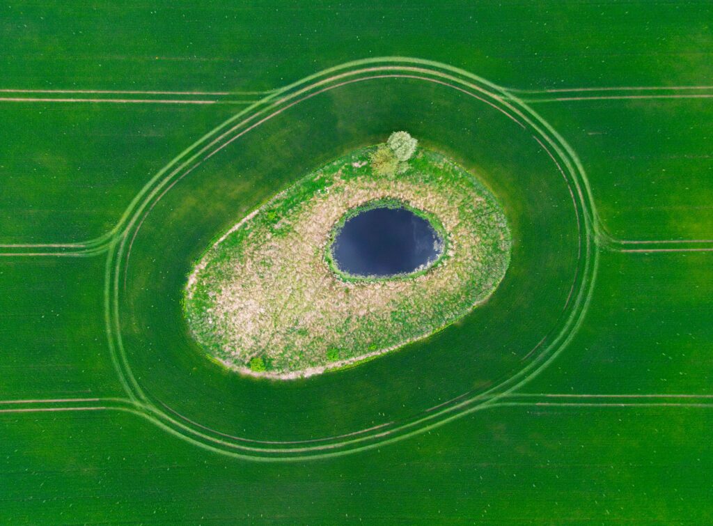 Das Auge in der Landschaft