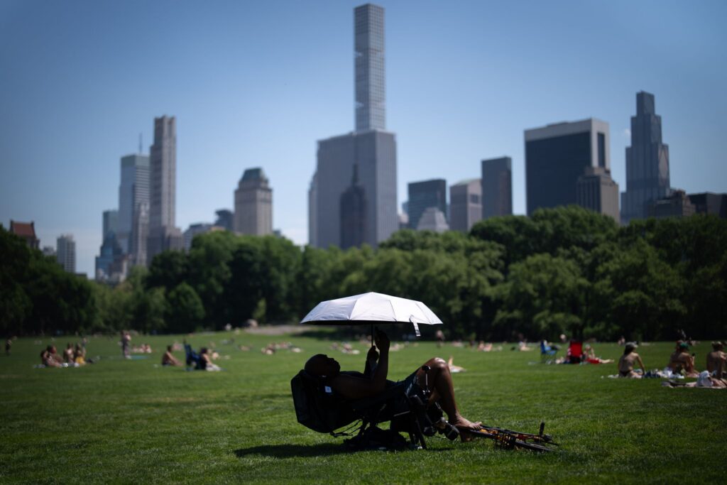 Hitze in New York