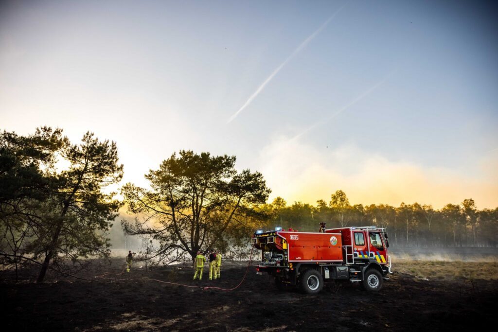 Naturbrände in den Niederlanden