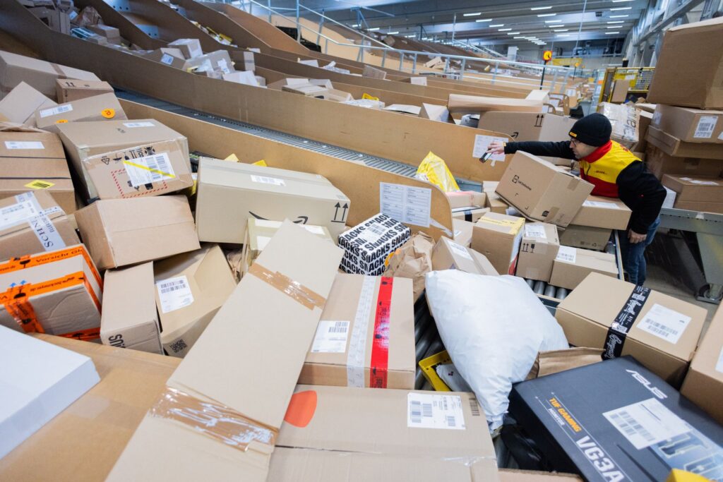 Paketbeförderung