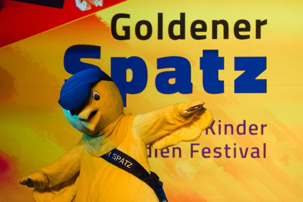 Preisverleihung beim Festival «Goldener Spatz»