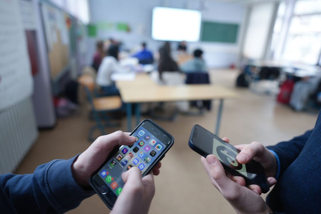 Smartphones in der Schule