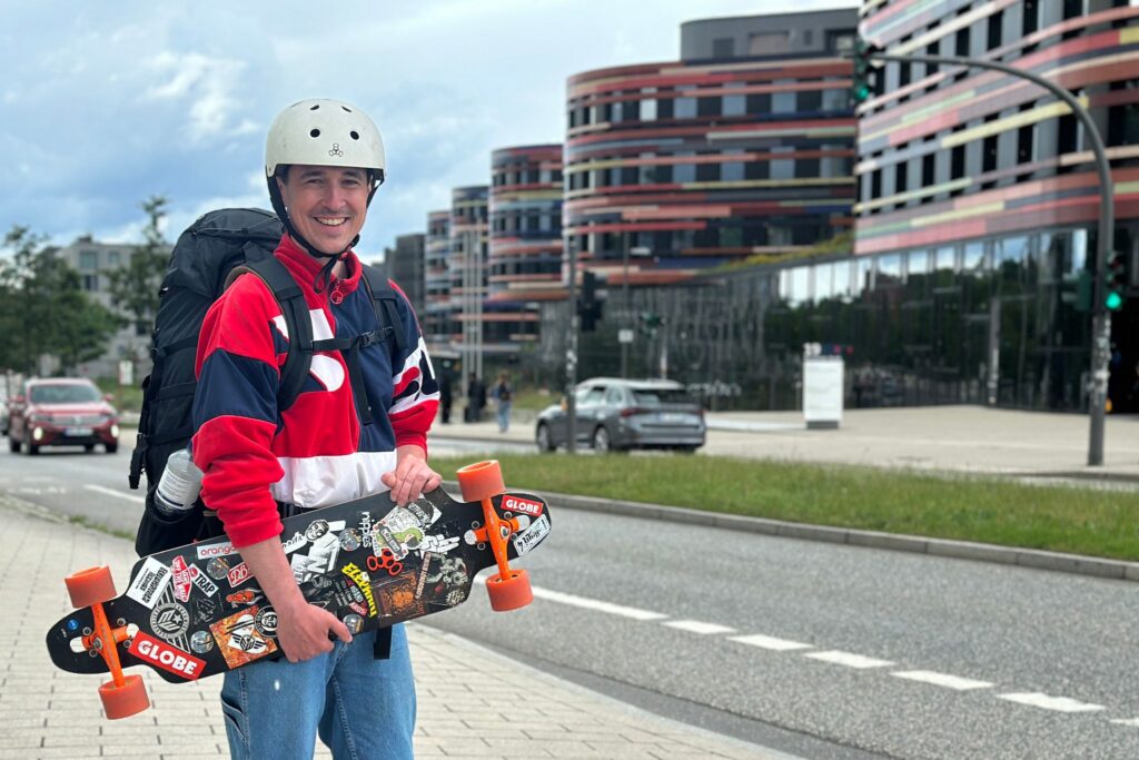 Mit dem Longboard einmal durch ganz Deutschland