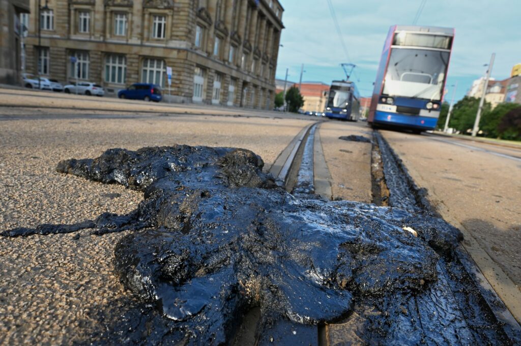 Straßenbahnverkehr in Leipzig
