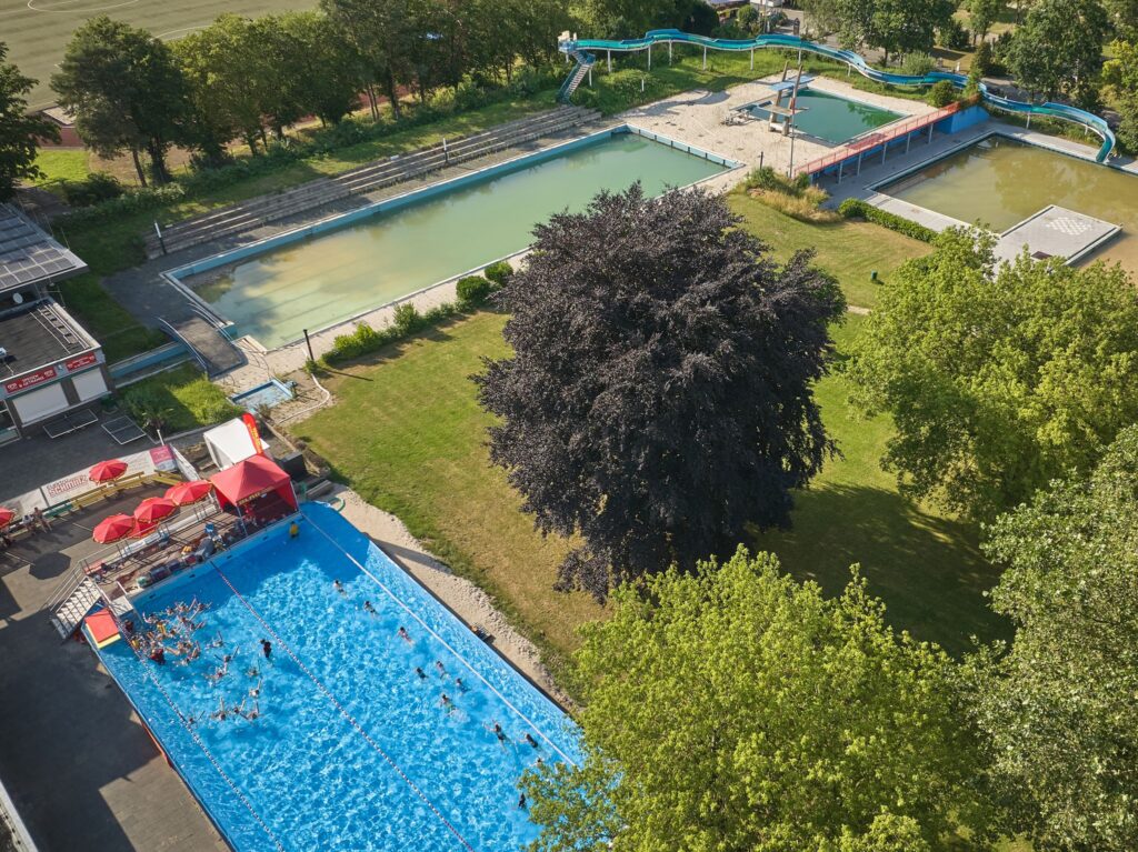 Remagen eröffnet Pop-up-Pool