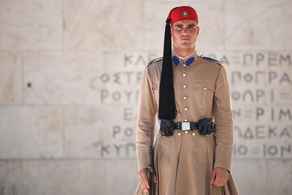 Soldat in Griechenland