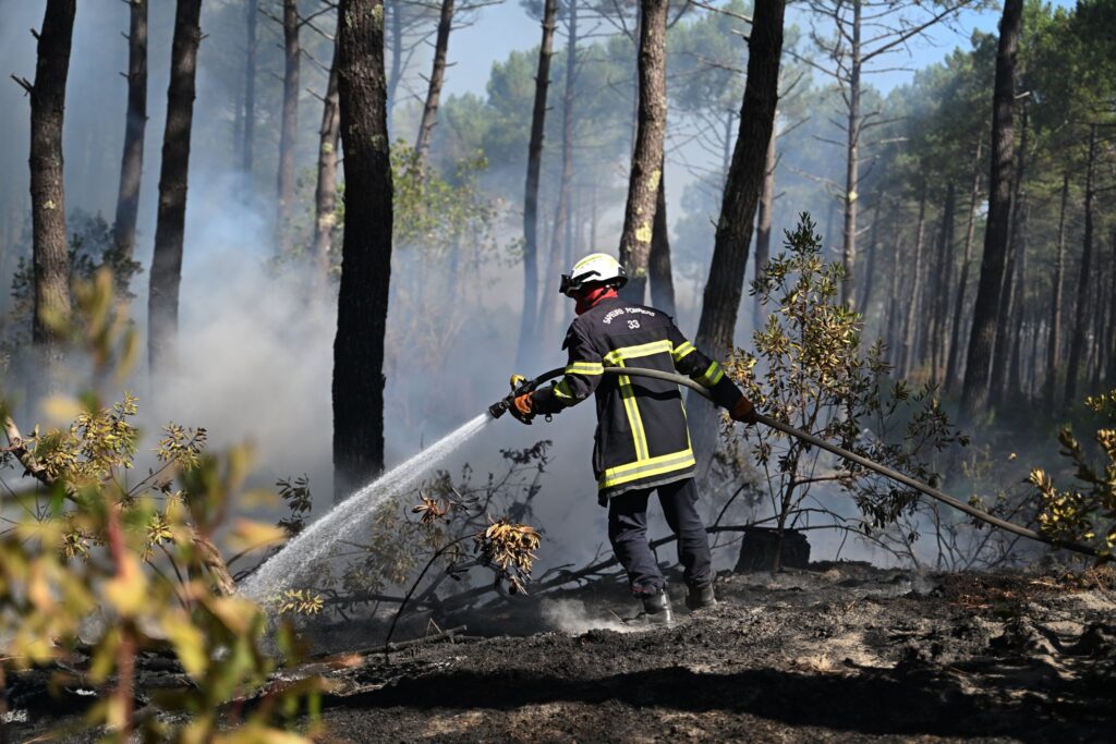 Waldbrände in Frankreich