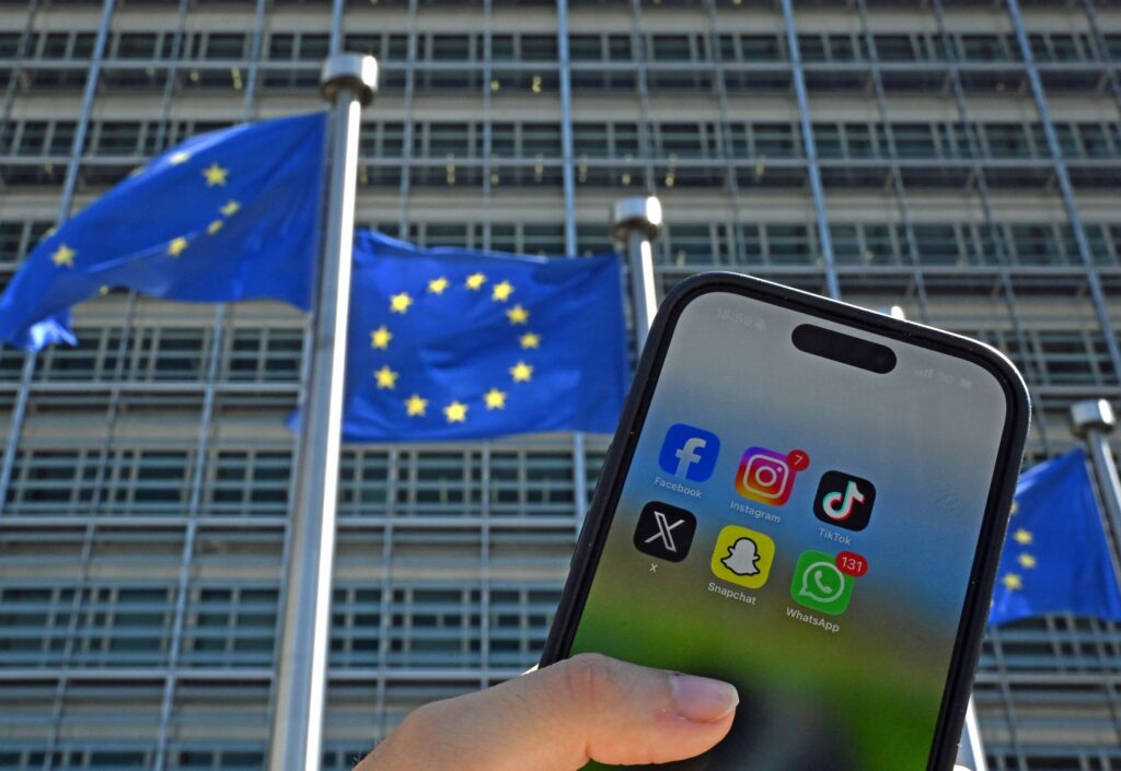 EU-Kommission und Social-Media-Apps