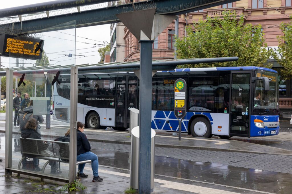 Busverkehr in Mainz