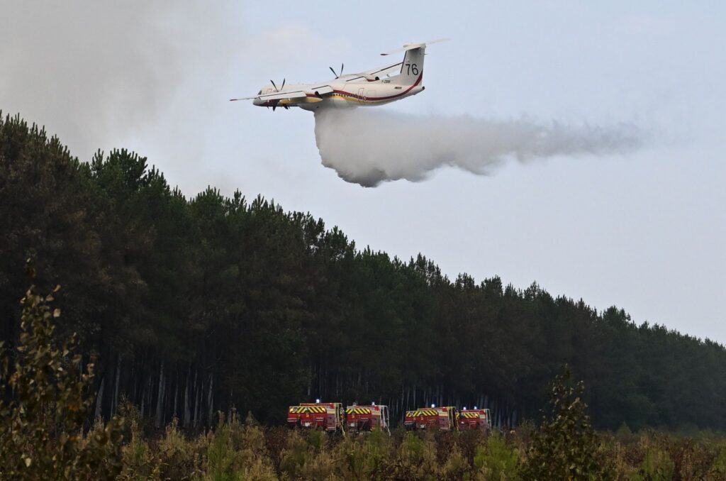 Waldbrände in Frankreich