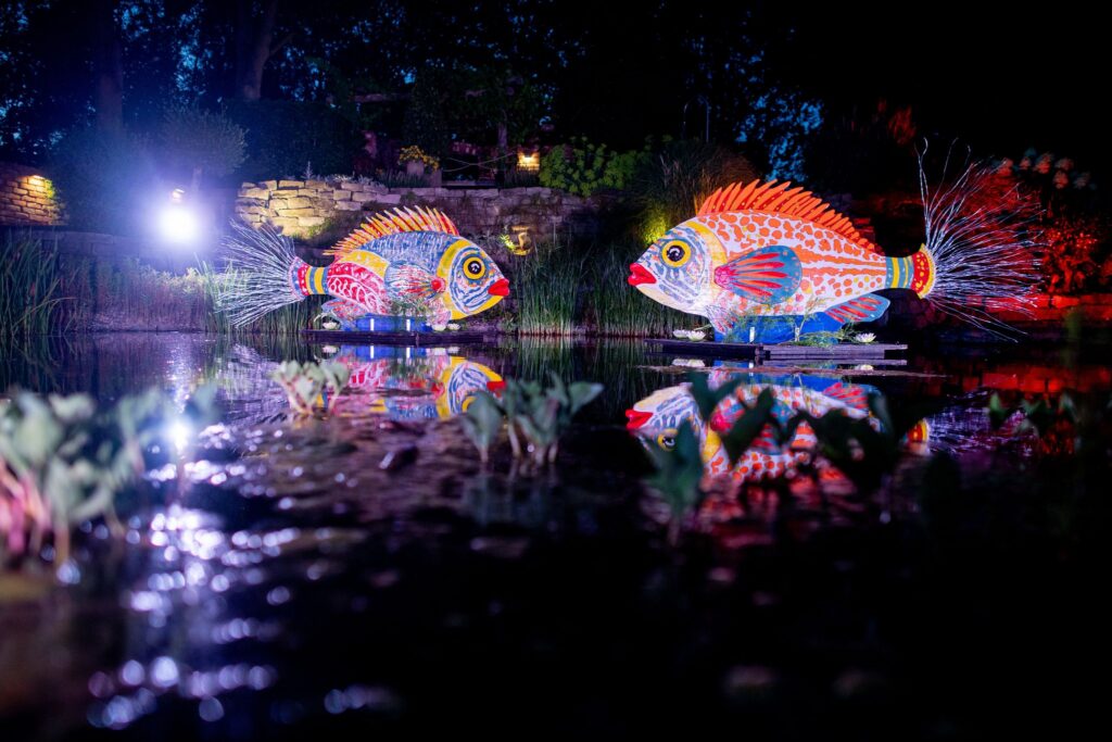 „Illumination - Lichtzauber im Park“ in Bad Zwischenahn
