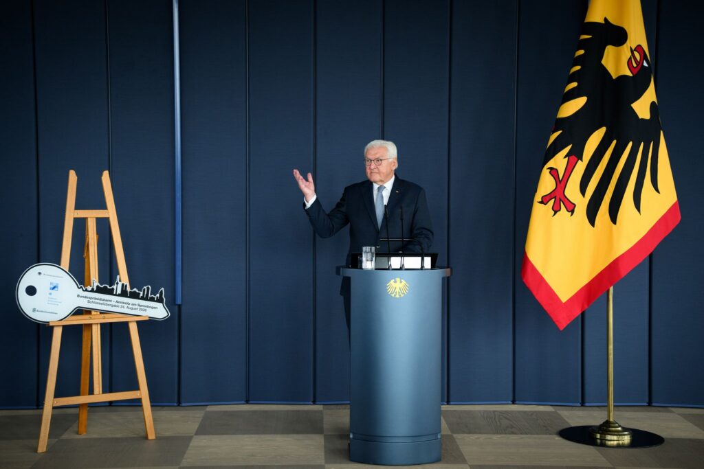 Symbolische Schlüsselübergabe für Amtssitz des Bundespräsidenten