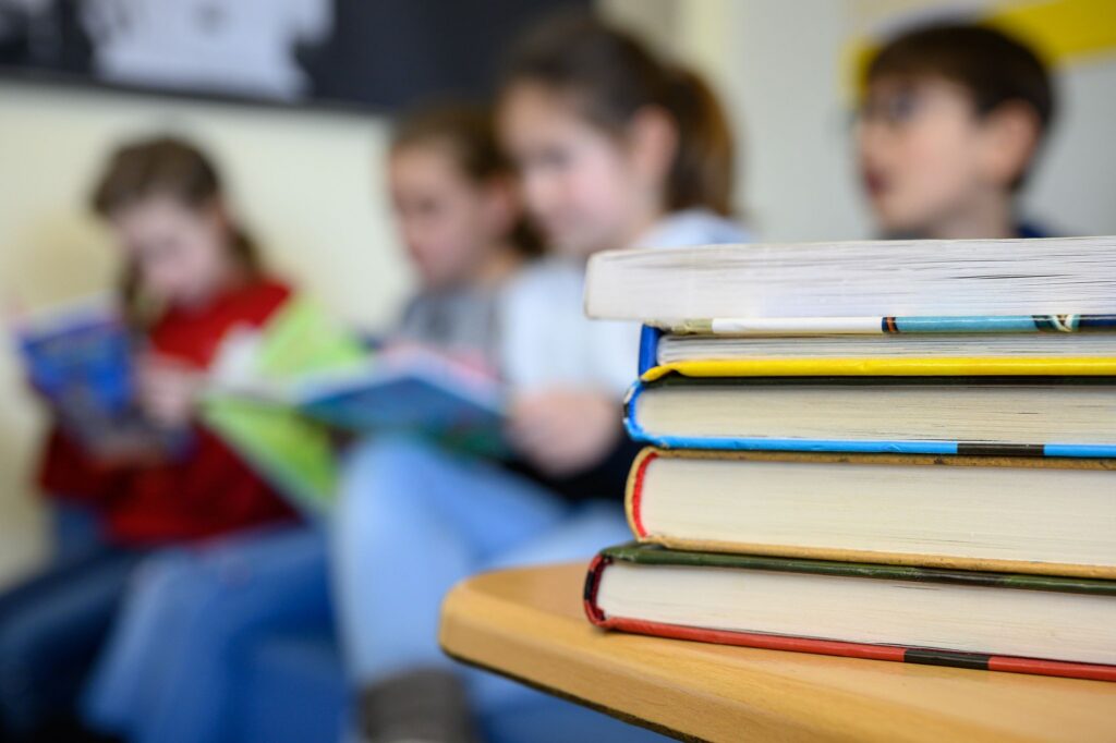 Grundschüler lernen