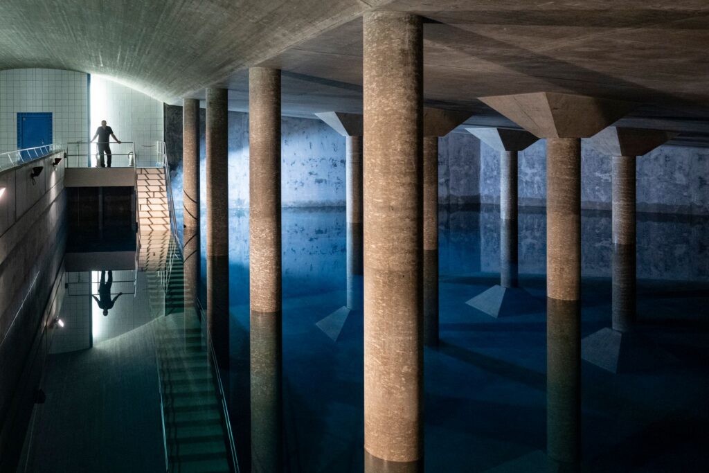 Hier wird Trinkwasser gespeichert