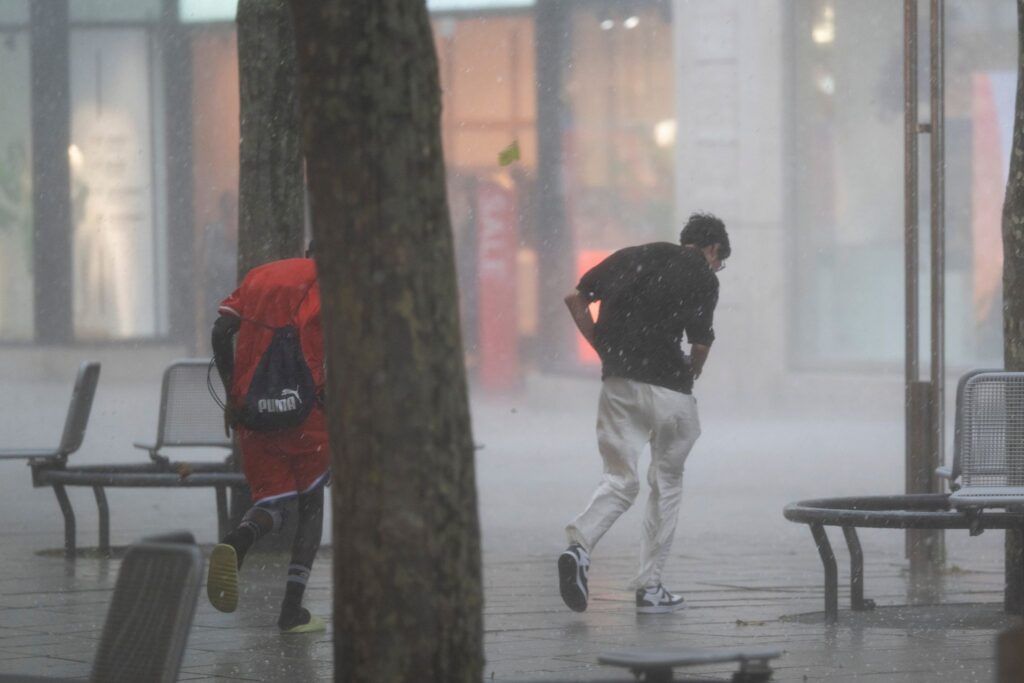Regenwetter in Stuttgart
