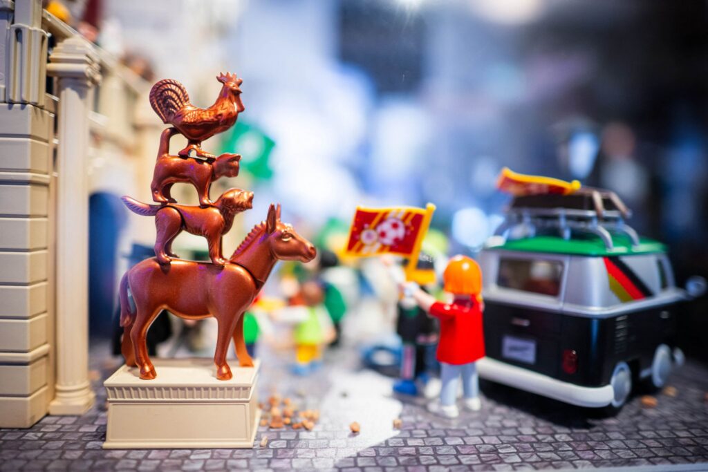 Playmobilfiguren erzählen Bremer Stadtgeschichte