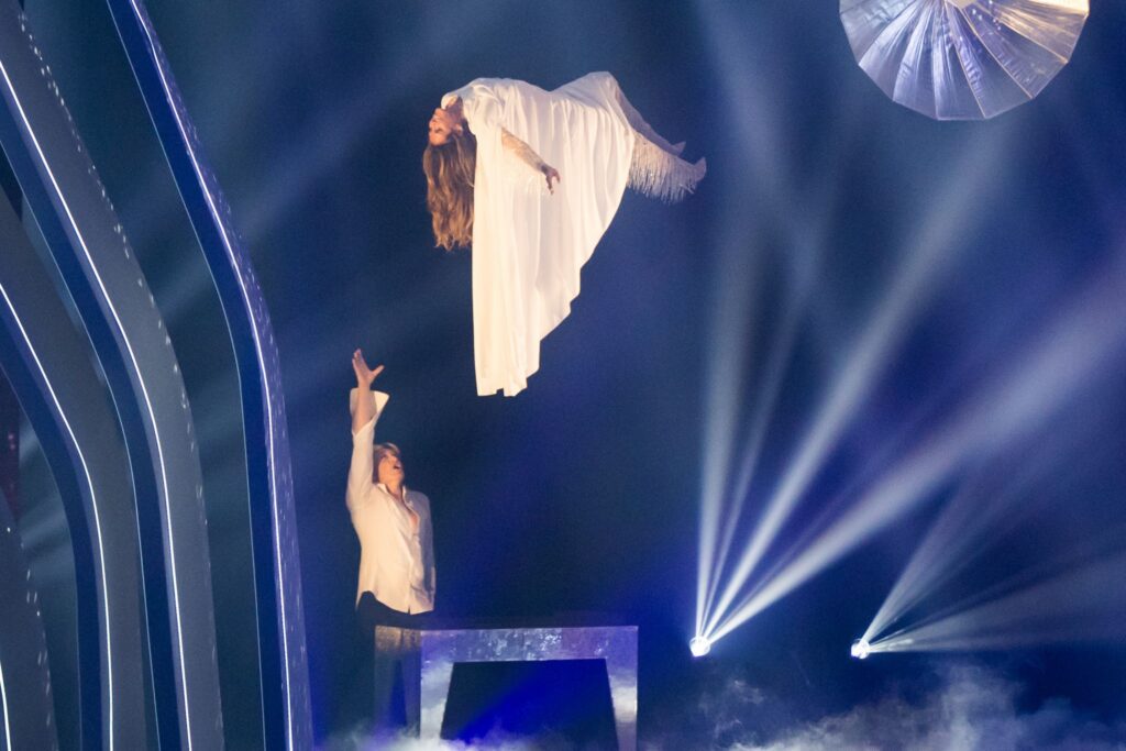 Hans Klok und Heidi Klum
