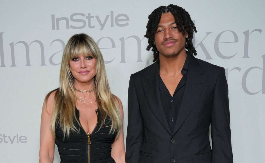 Heidi Klum und Sohn Henry Samuel